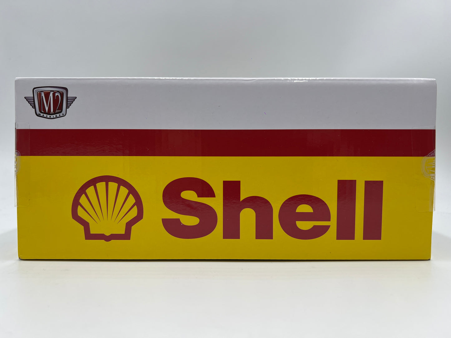 M2 Machines 1/24 Shell 1973 Chevrolet Cheyenne 10 Yellow/White R111 Cracked Blister