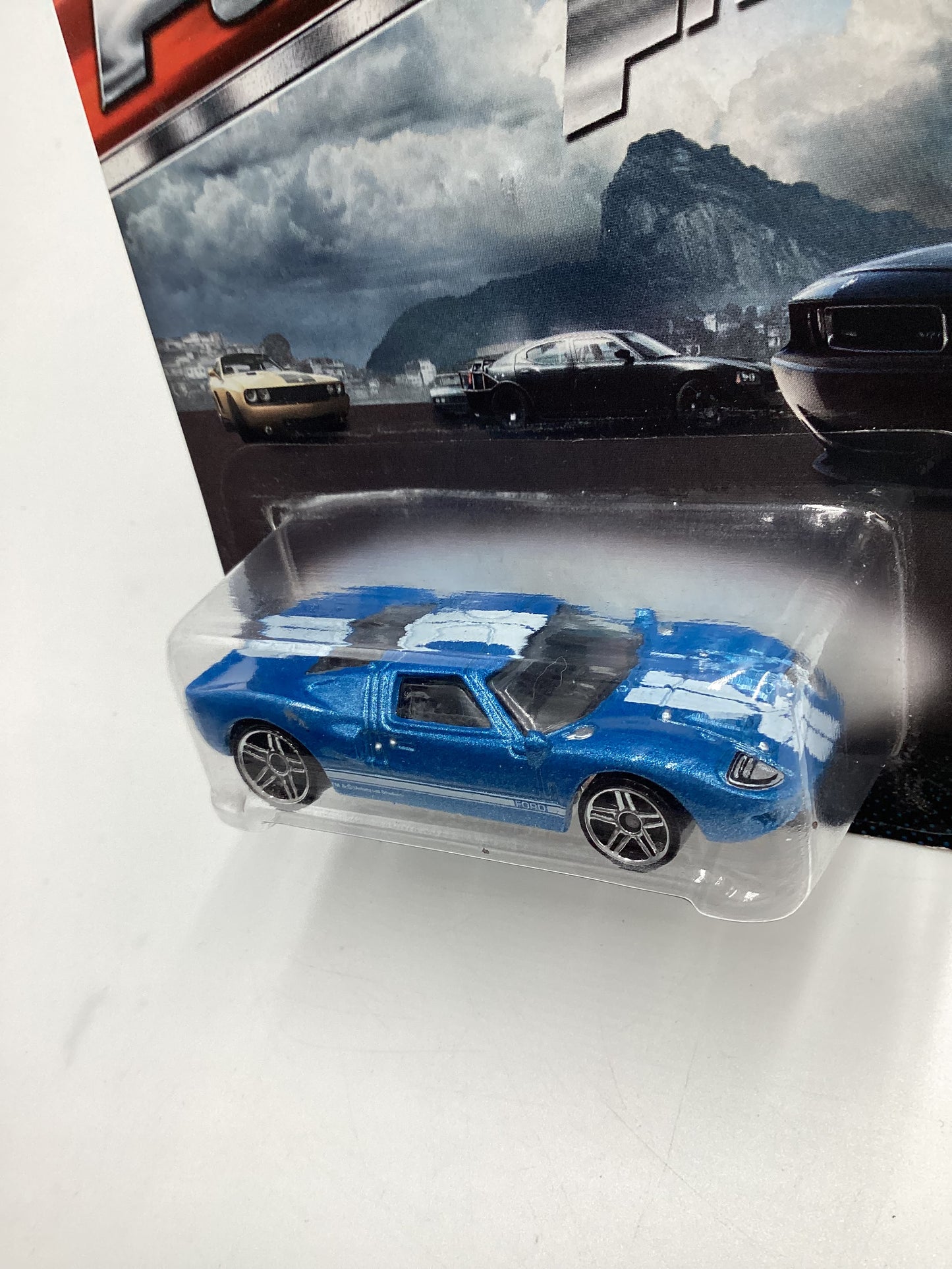 2015 Hot Wheels Fast & Furious #8 Ford Gt-40 Blue 70G