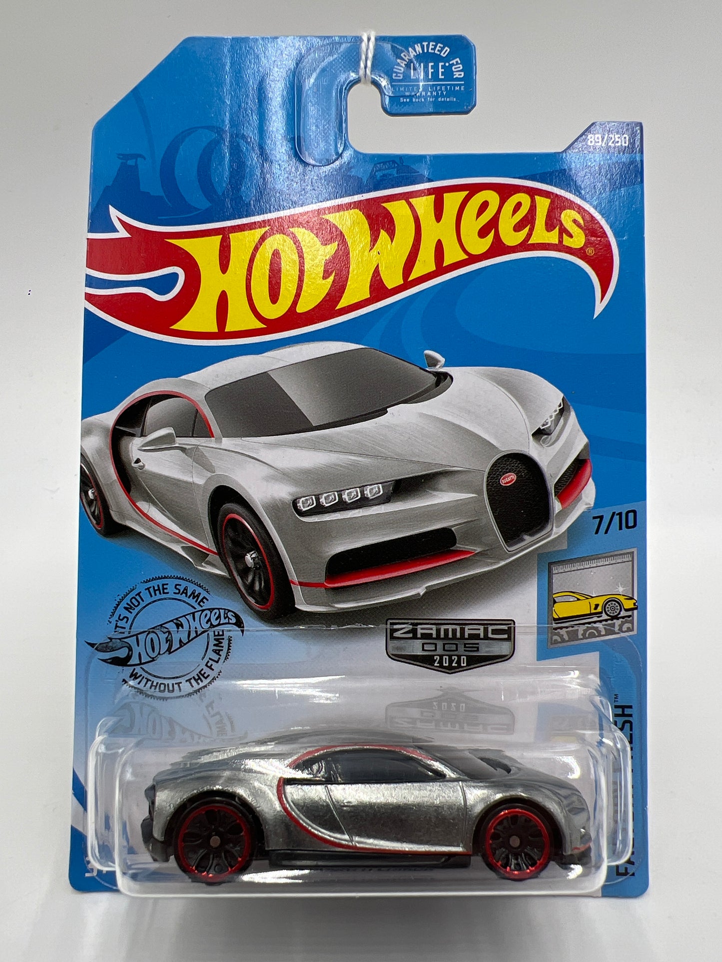 2020 Hot Wheels Walmart Exclusive Zamac 5 #89 16 Bugatti Chiron