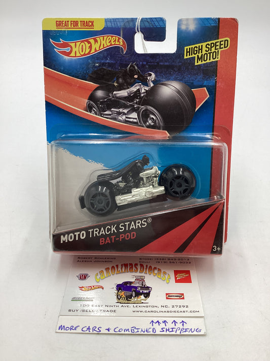 Hot wheels Moto Track Stars Bat-Pod Rare