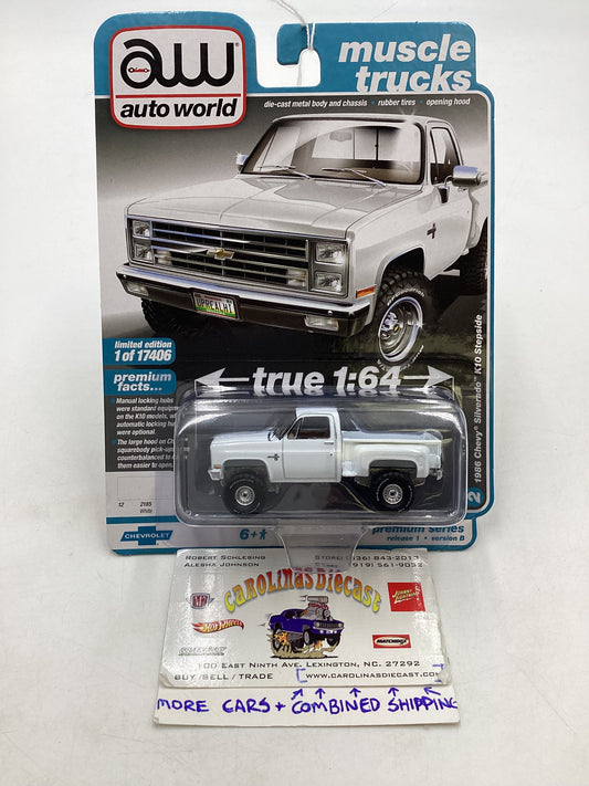 Auto World Muscle Trucks 1986 Chevy Silverado K10 Stepside 185A