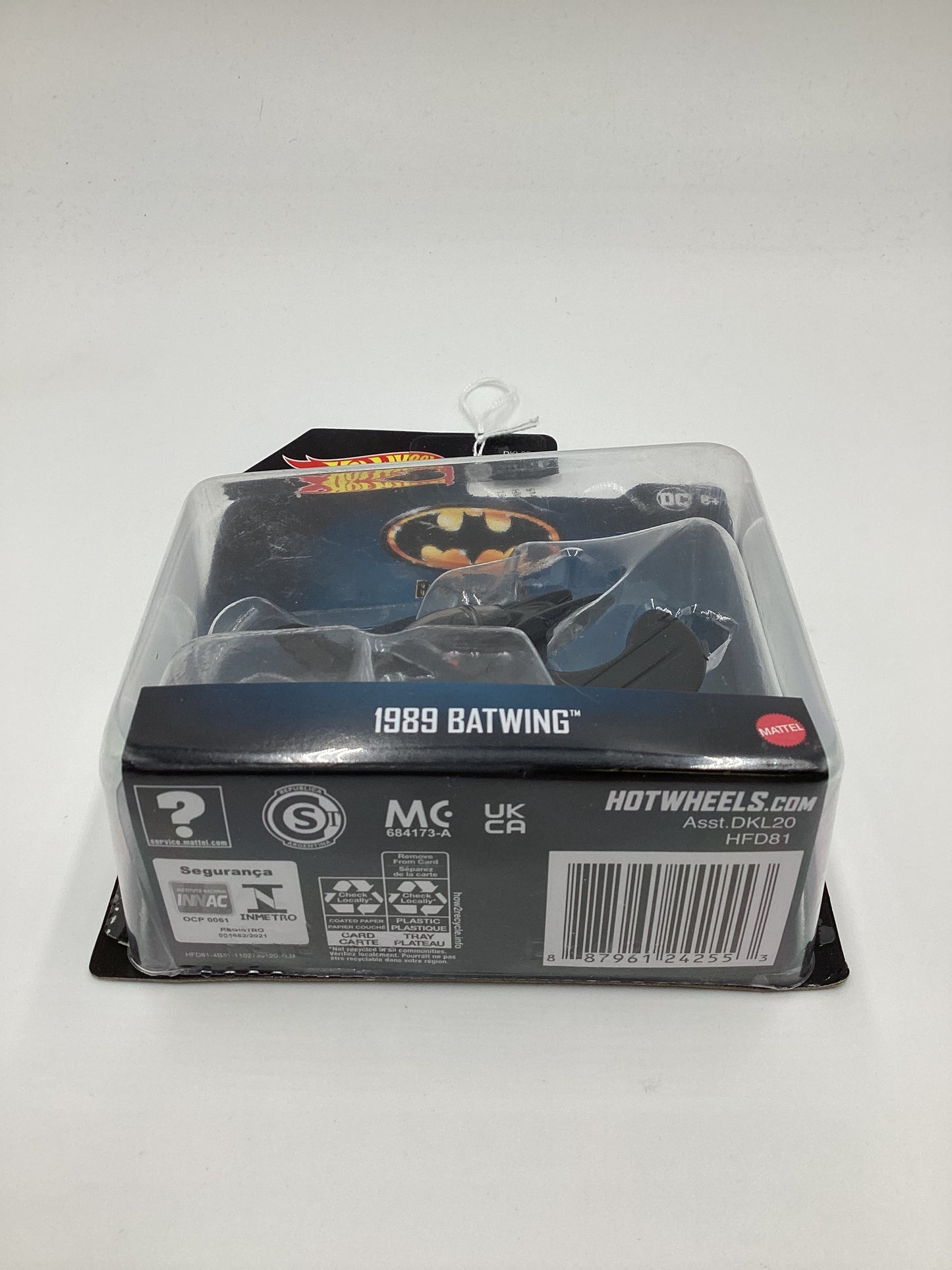 Hot Wheels 1:50 Scale Batman Series 1989 Batwing Black Loose Blister (SR)