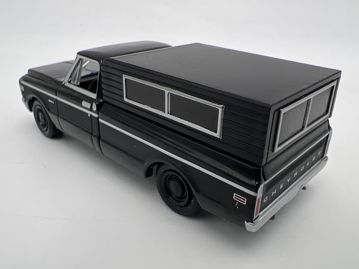 Greenlight Black Bandit Series 13 1972 Chevrolet C-10 Black Loose