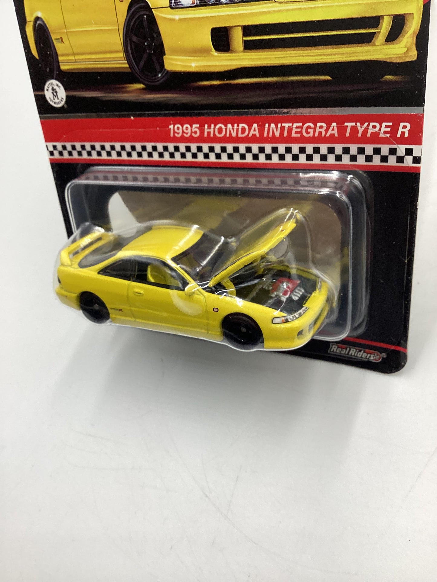 2024 Hot Wheels RLC 1995 Honda Integra Type R Yellow W/ protector