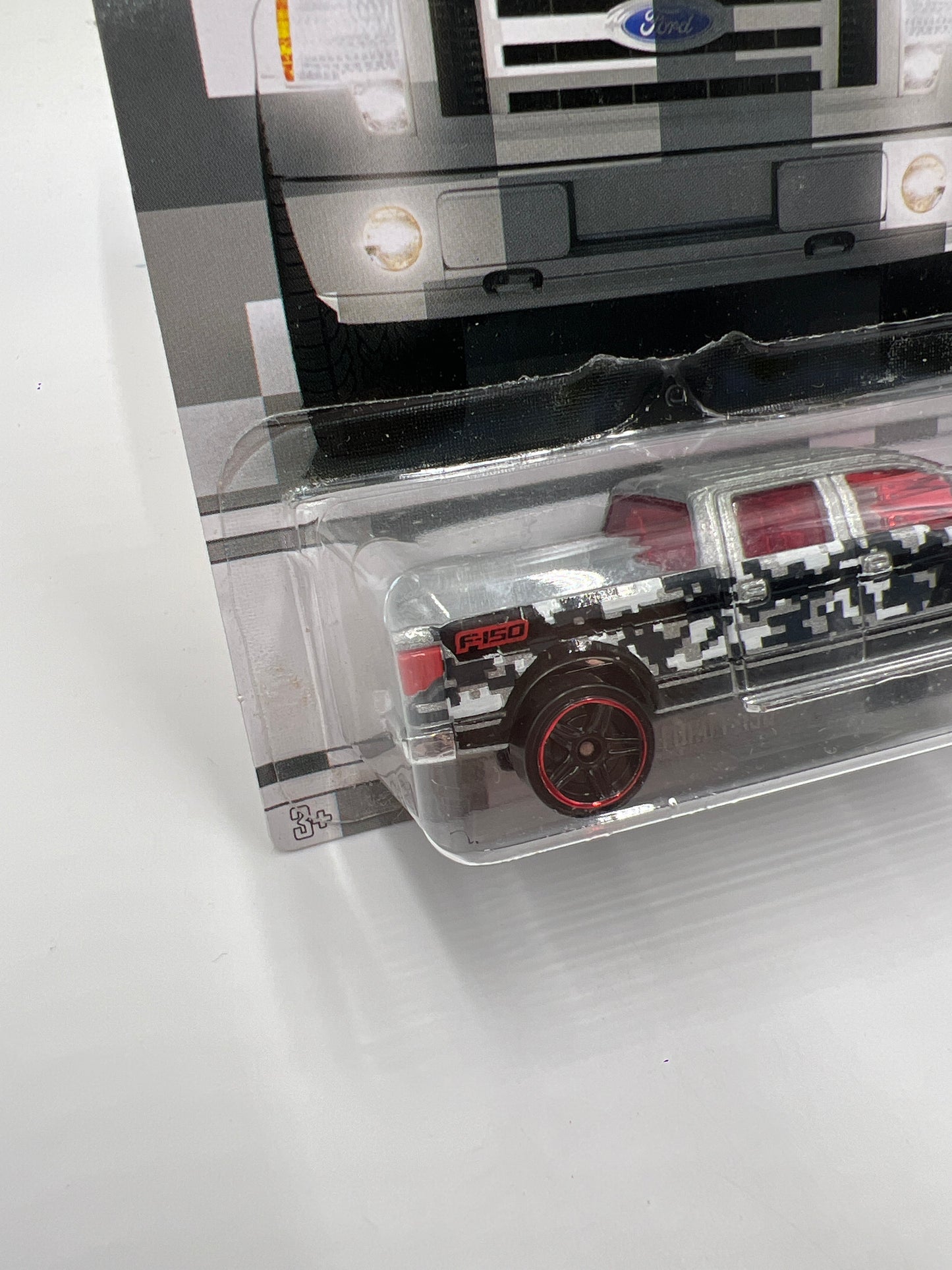 Hot Wheels Walmart Camouflage Series #3 2009 Ford F-150 Silver 160M