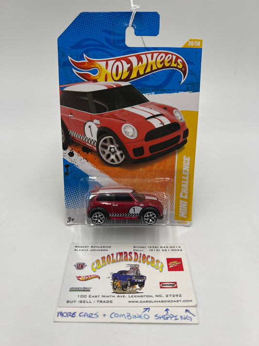 2011 Hot Wheels New Models #30 Mini Challenge Red 65B