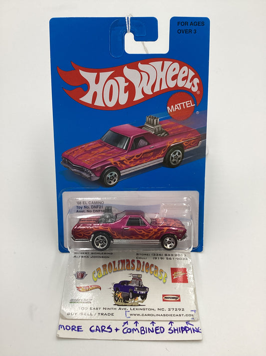 2016 Hot Wheels Target Heritage Retro DNF16 68 El Camino Magenta 158B