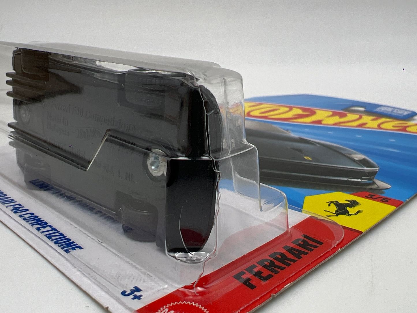 2026 Hot Wheels Super Treasure Hunt #63 Ferrari F40 Competizione W/pro Cracked Blister