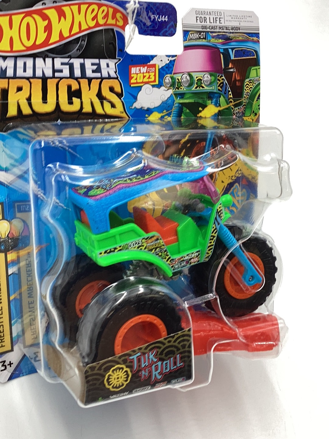 Hot wheels Monster Trucks Tuk n Roll 130D