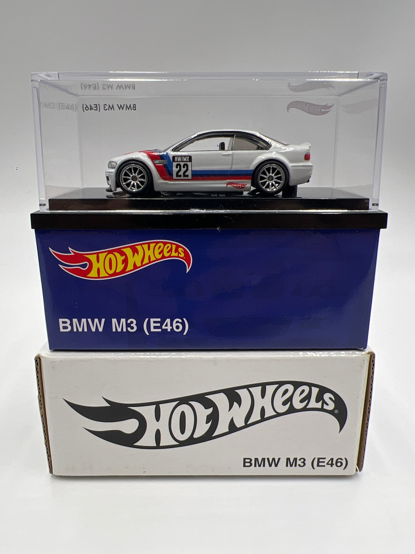 2022 Hot Wheels Salon Mexico Convention BMW M3 E46 White