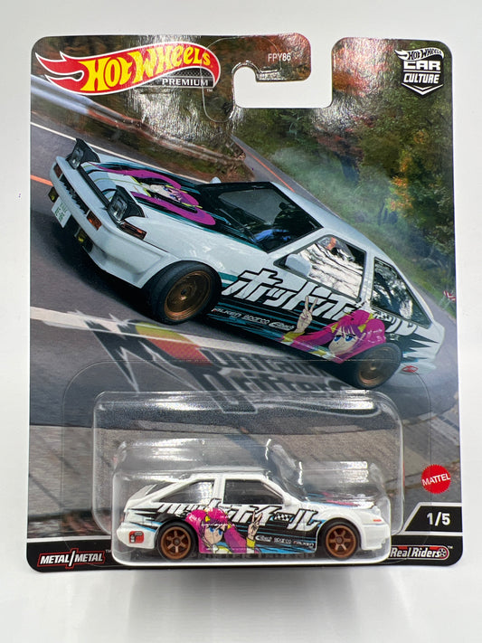 Hot Wheels Premium Mountain Drifters #1 Toyota AE86 Sprinter Trueno 244A
