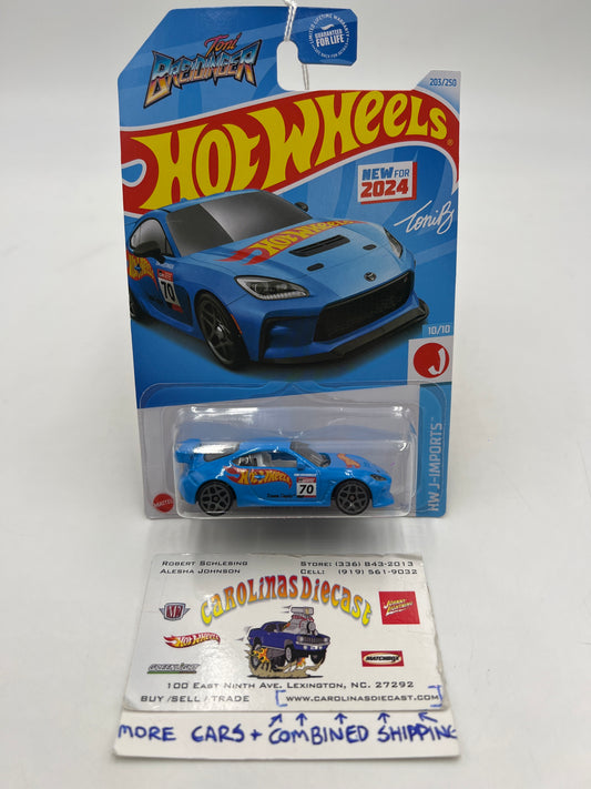 2024 Hot Wheels N Case #203 Toyota GR86 Cup Blue