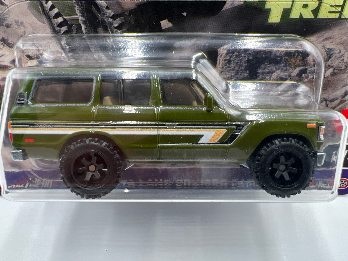 2024 Hot Wheels Premium Terra Trek #4 Toyota Land Cruiser FJ60 Green 245K