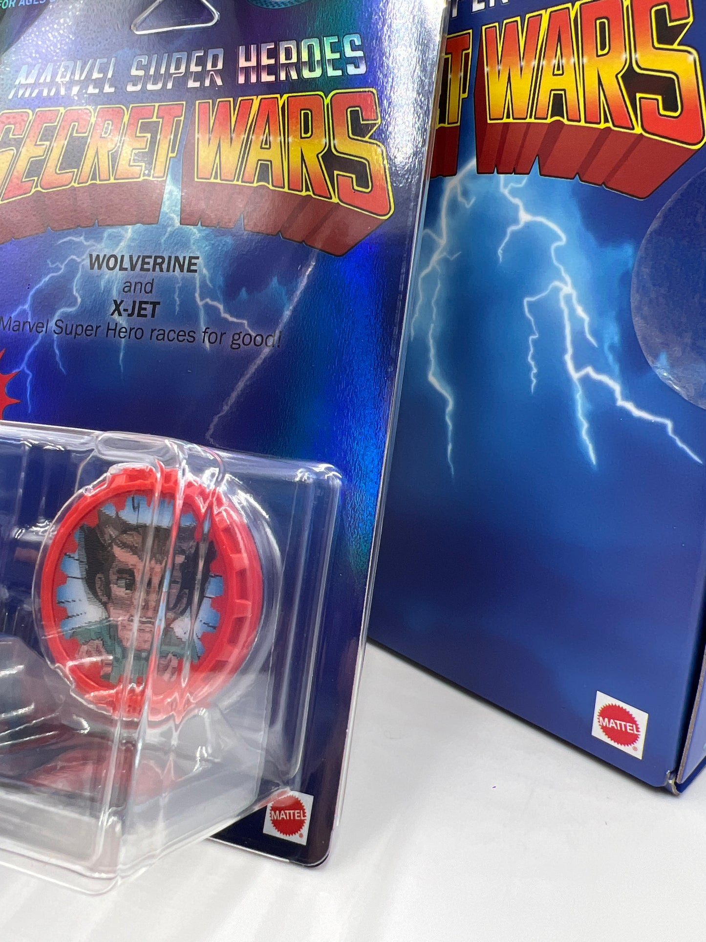 Hot Wheels Mattel Creations CHASE 2024 SDCC Racer Verse Secret Wars Wolverine And X-Jet W/Box VHTF