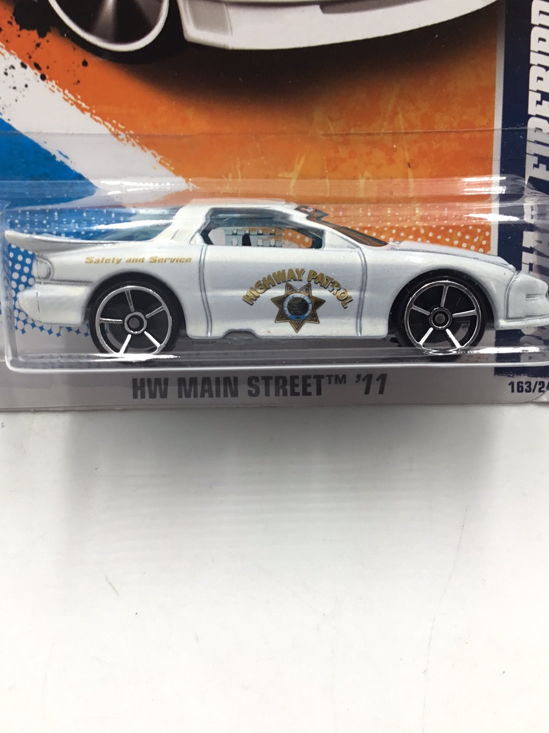 2011 Hot Wheels #163 Pontiac Firebird (White)