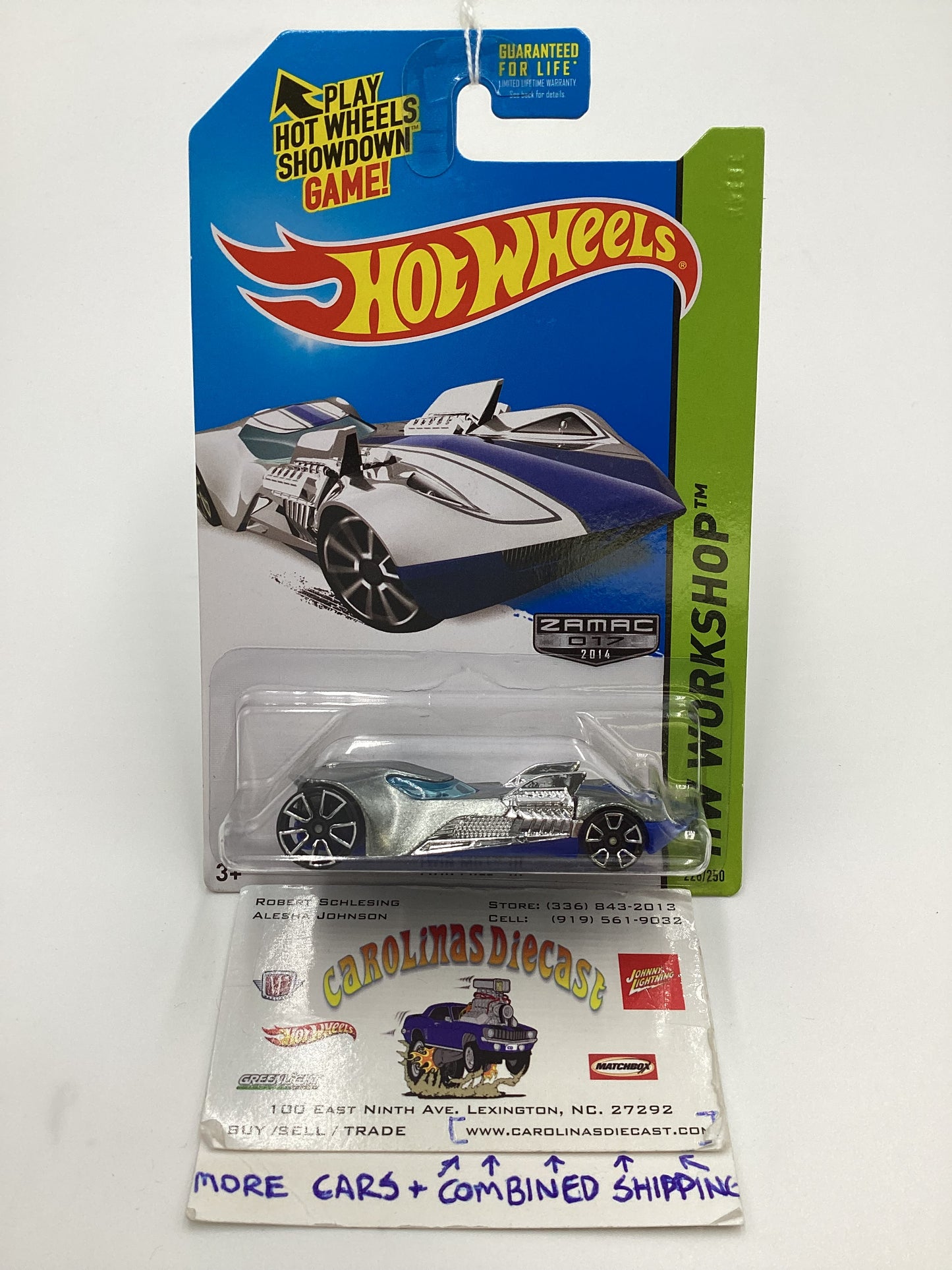 2014 Hot Wheels Zamac 017 #226 Twin Mill III