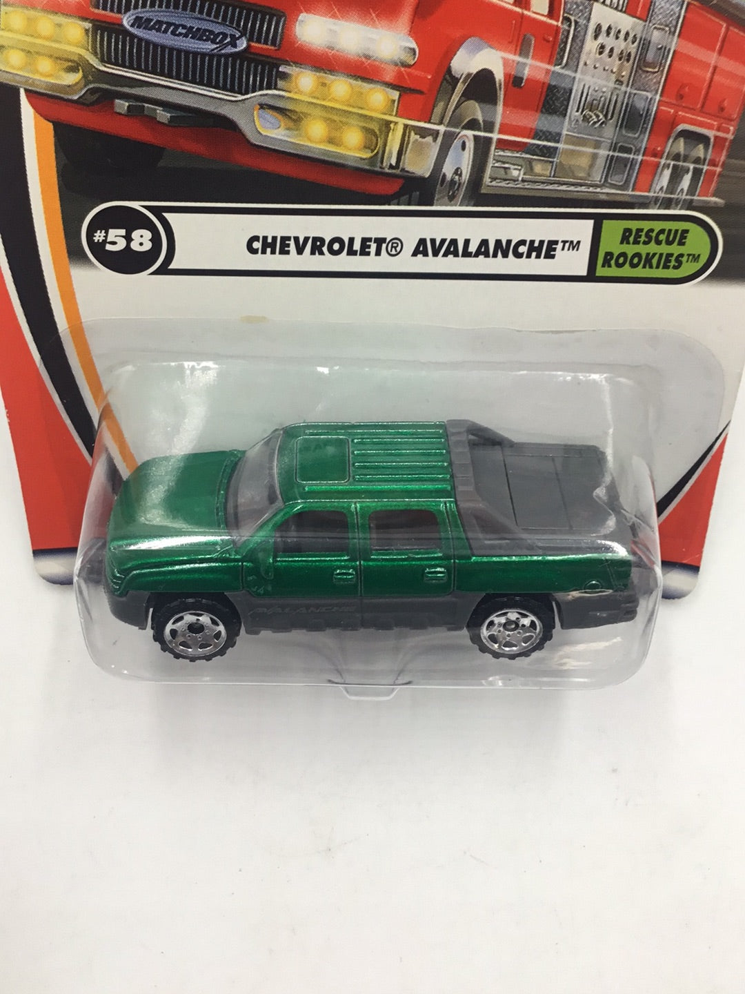 2002 matchbox 70 years #58 Chevrolet Avalanche II1 – carolinasdiecast