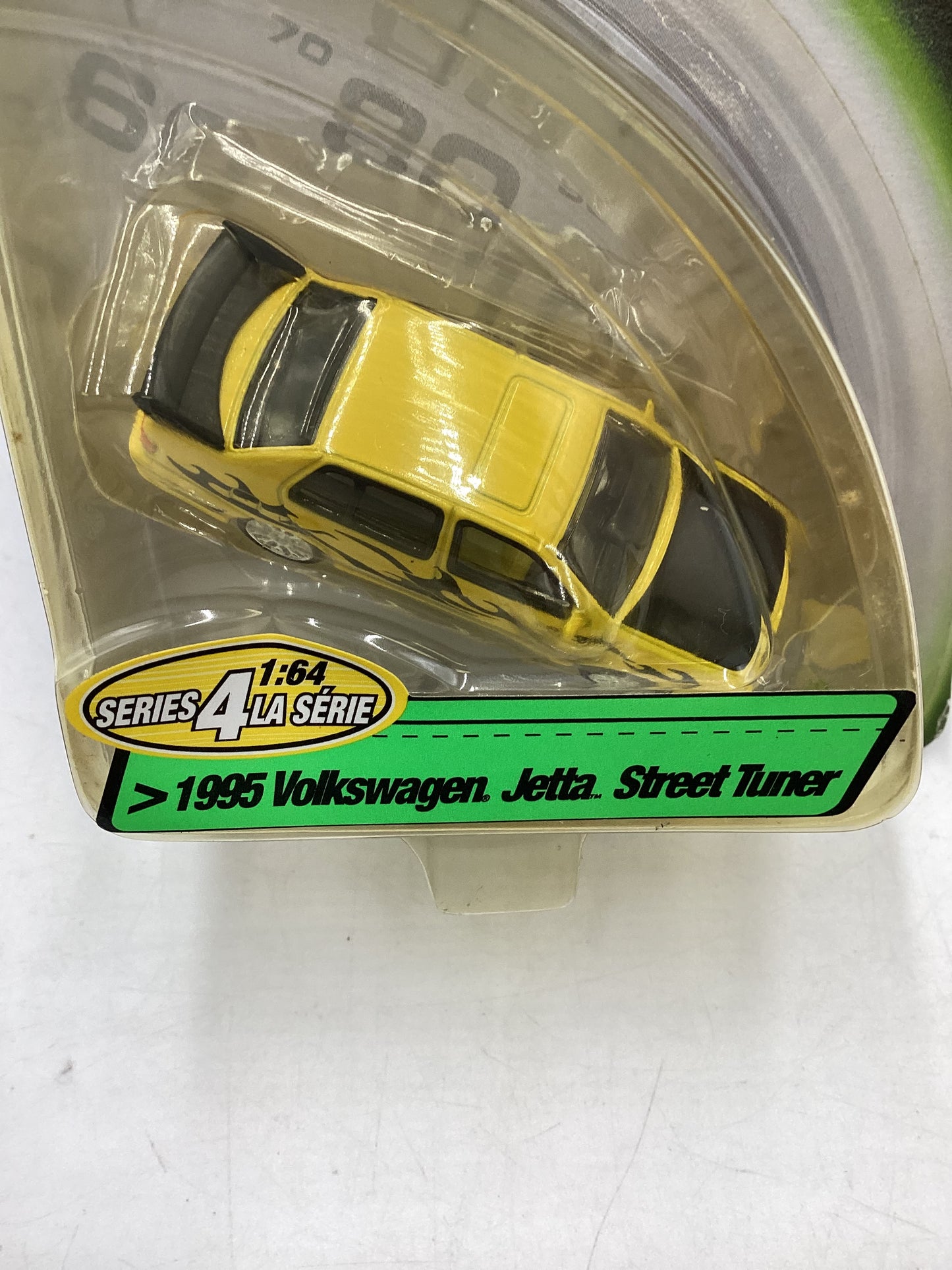 2003 Racing Champions The Fast and Furious 1995 Volkswagen Jetta Street Tuner Yellow