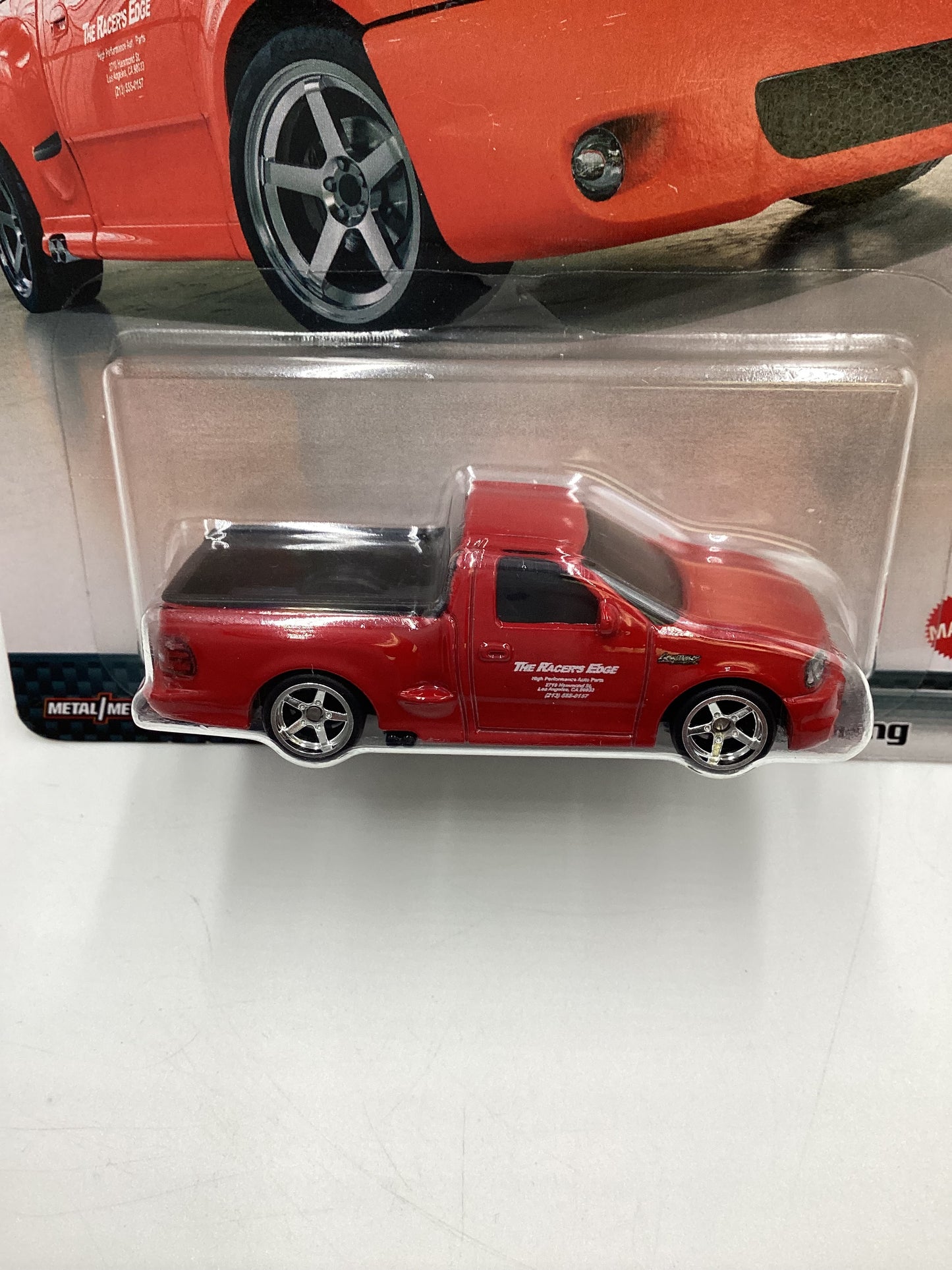 Hot Wheels Premium Fast and Furious #1 99 Ford F-150 SVT Lightning Red W/protector