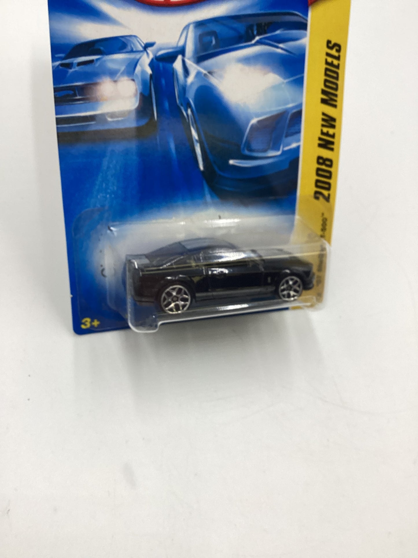 2008 Hot Wheels New Models #1 07 Shelby GT-500 Black 25H
