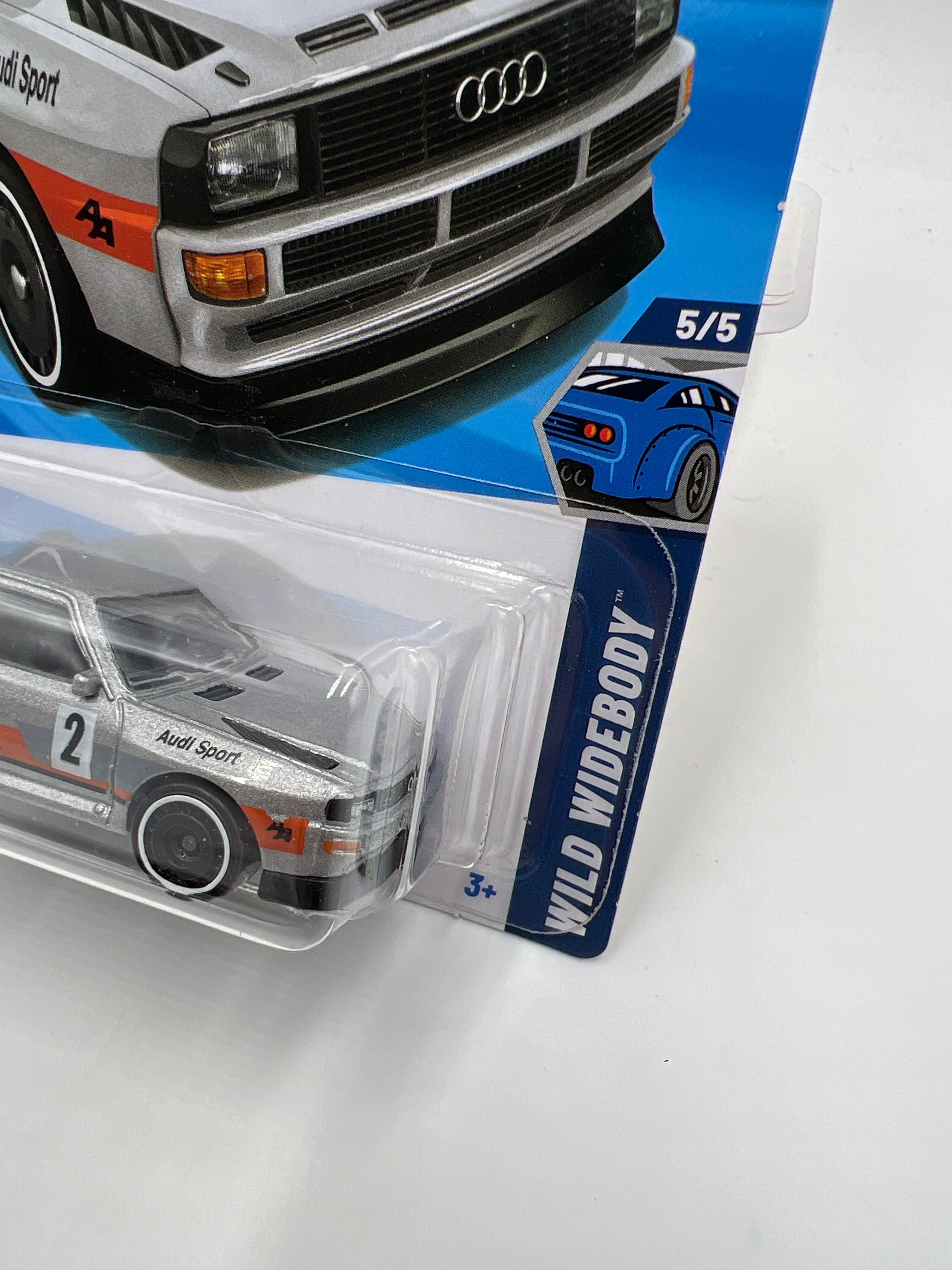 2025 Hot Wheels P Case Treasure Hunt #246 84 Audi Sport Quattro