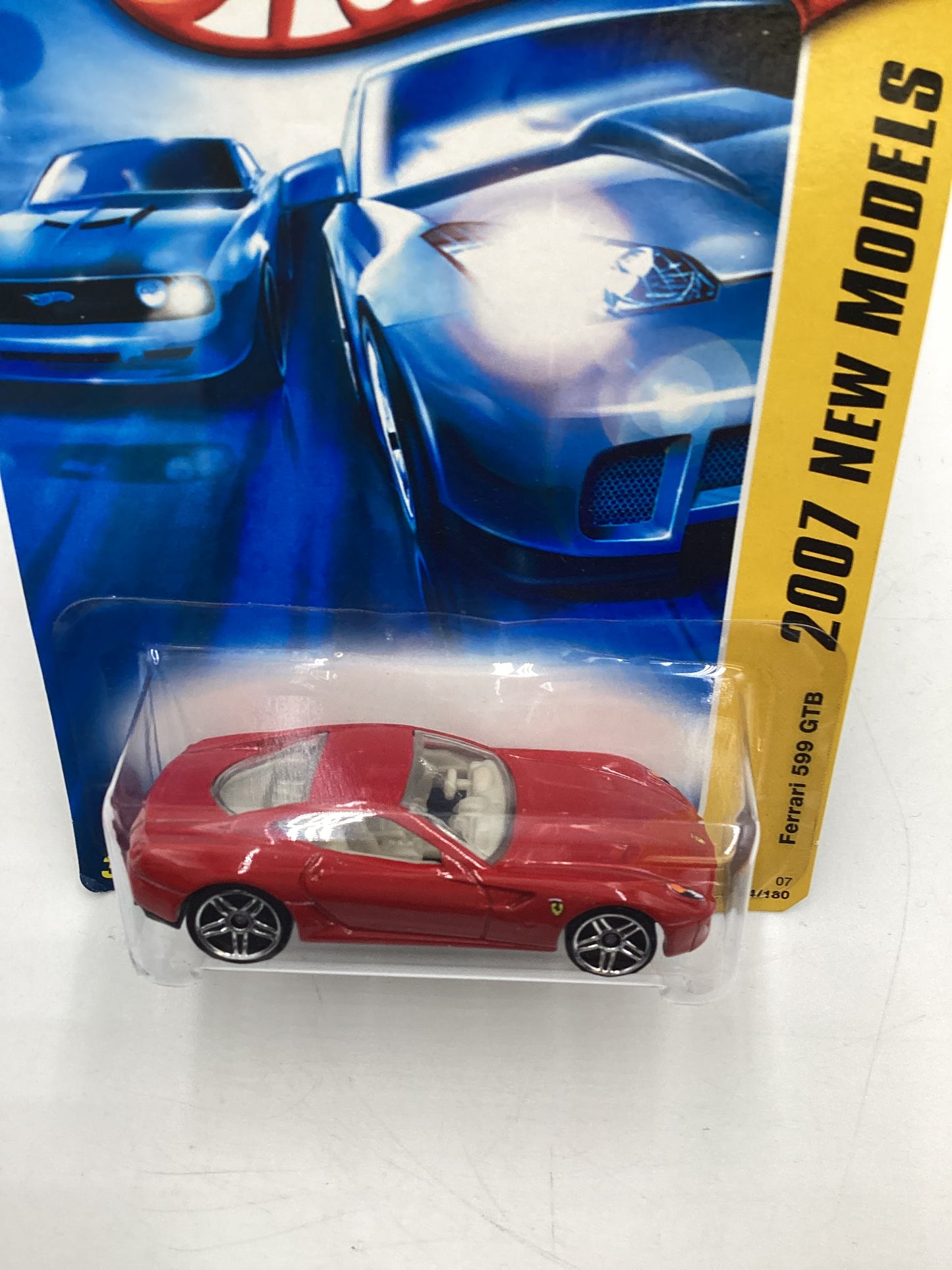 2007 Hot Wheels New Models #14 Ferrari 599 GTB Red SR