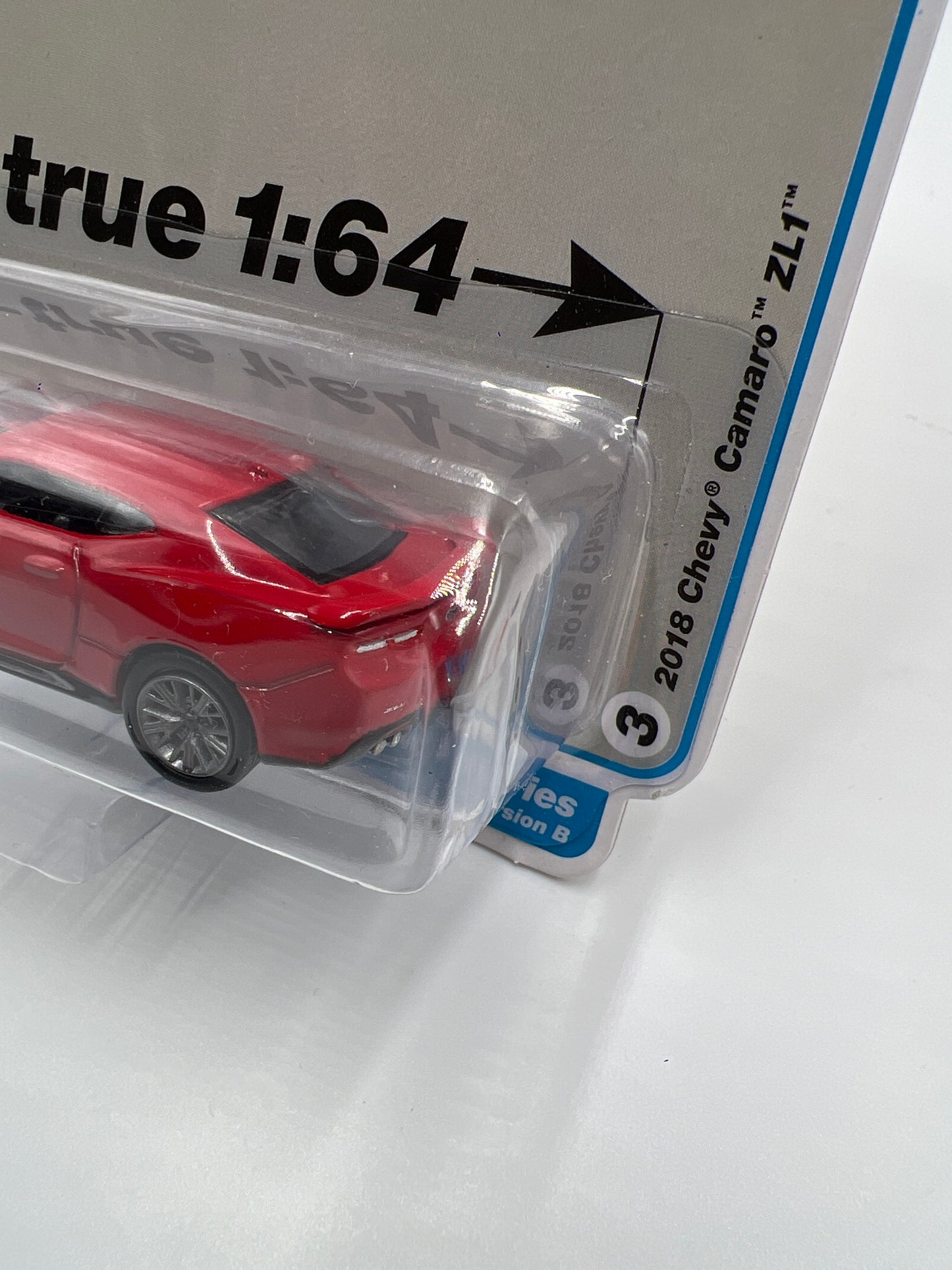 Auto World Modern Muscle Release 1 Version B 2018 Chevy Camaro ZL1 Red Hot Red 183E