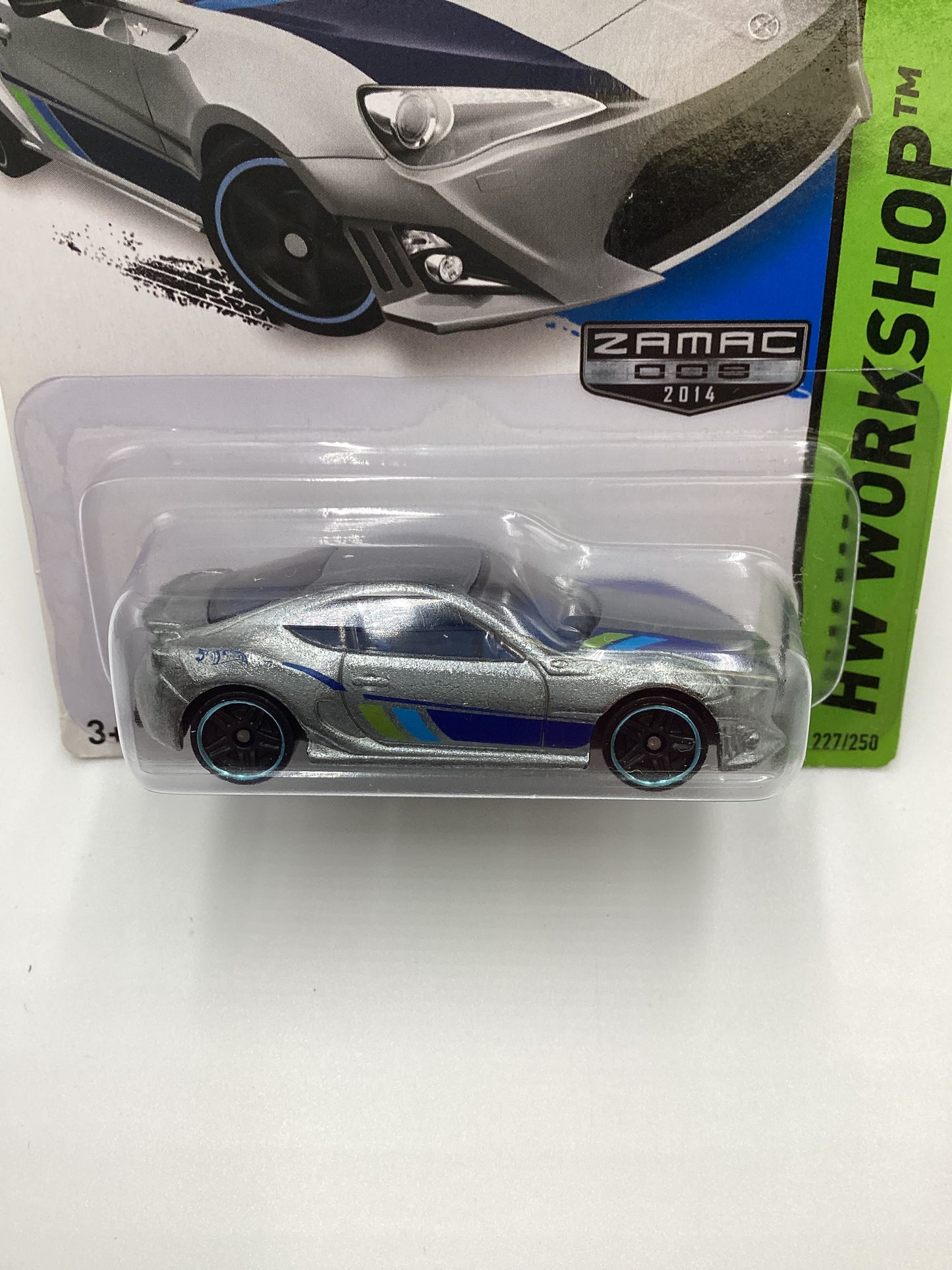 2014 Hot Wheels Zamac 008 #227 Scion FR-S 143B