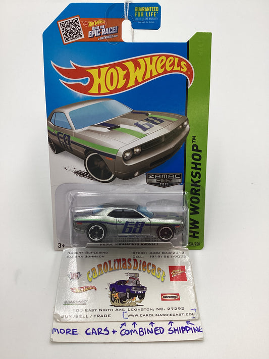 2015 Hot Wheels #234 ~ ZAMAC 017 ~ DODGE CHALLENGER CONCEPT