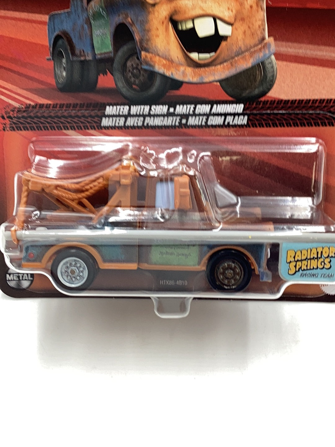 2021 Disney Pixar Cars Mater with Sign 140F