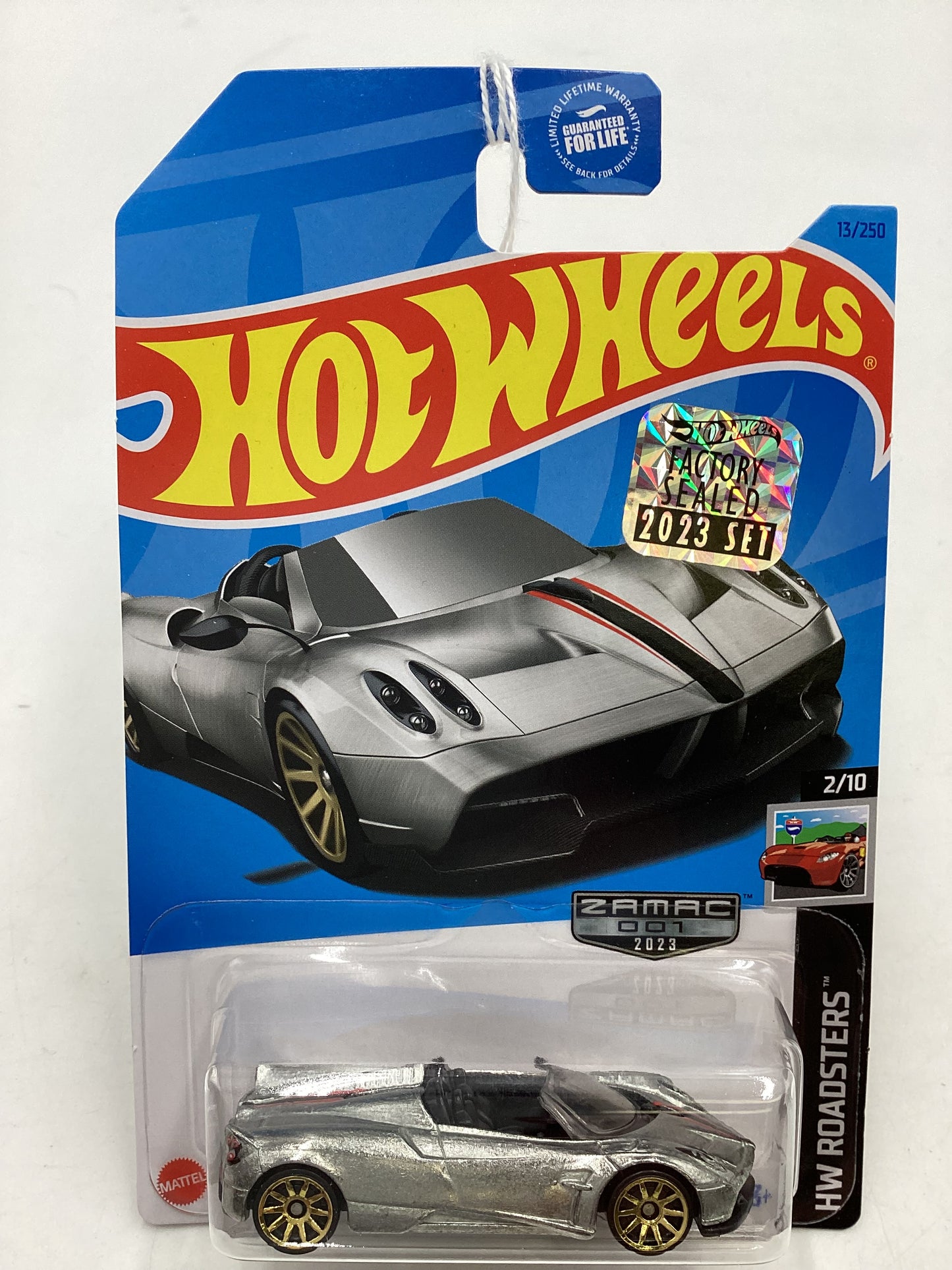 2023 Hot wheels Zamac Factory Sealed #13 17 Pagani Huayra Roadster 148B