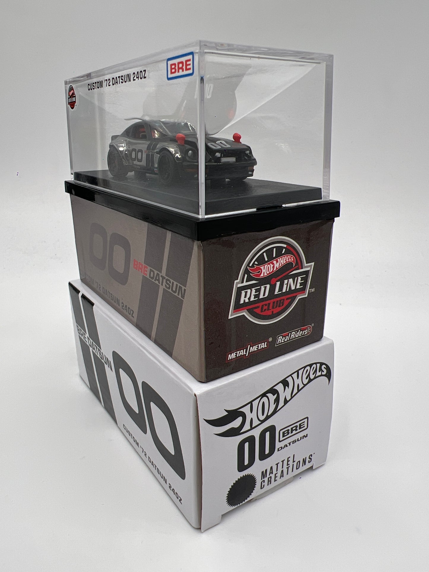 Hot Wheels RLC Custom 72 Datsun 240Z Chrome/Black BRE