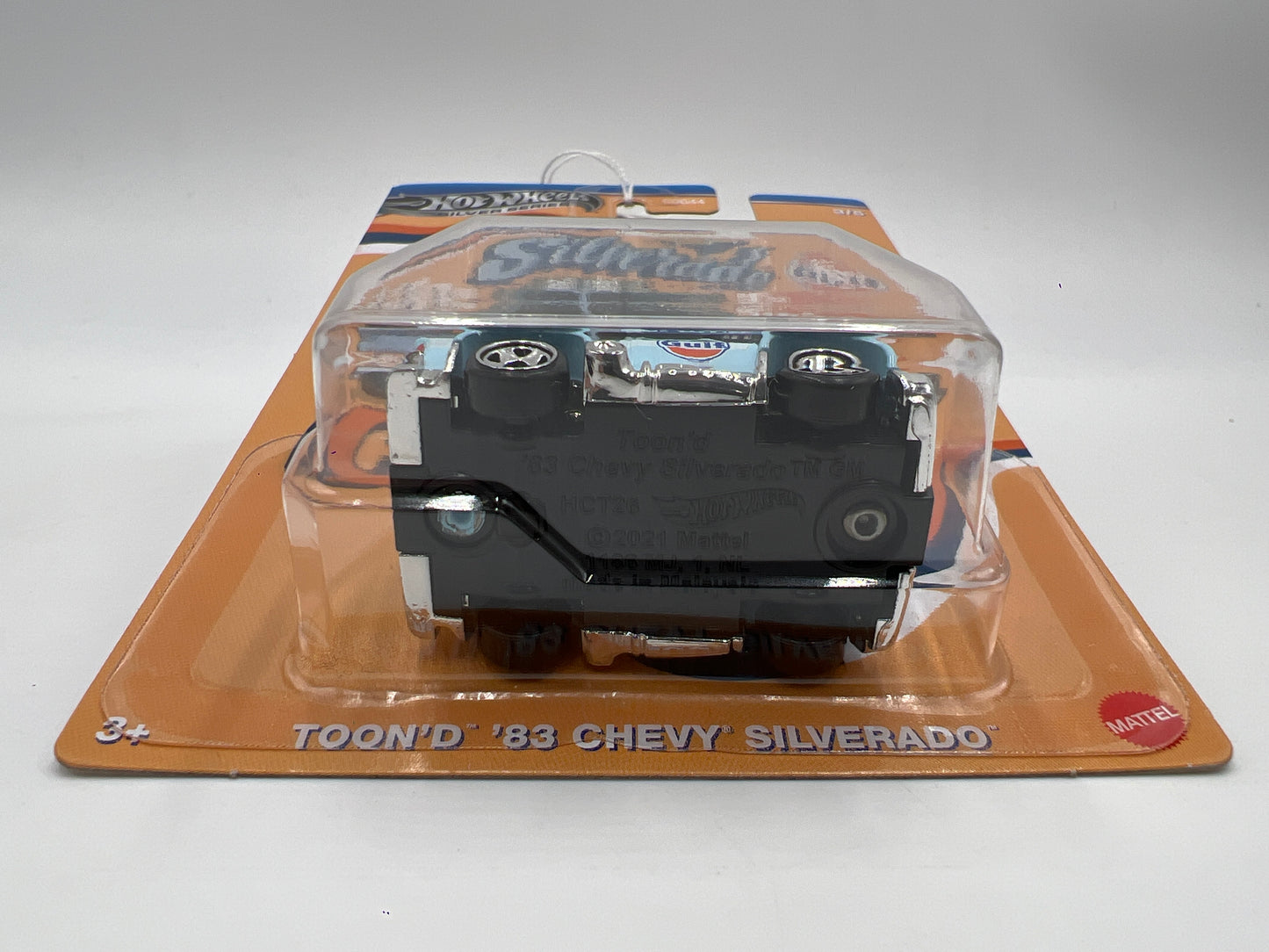 2025 Hot Wheels Silver Series Tooned Gulf #3 Toond 83 Chevy Silverado 156L