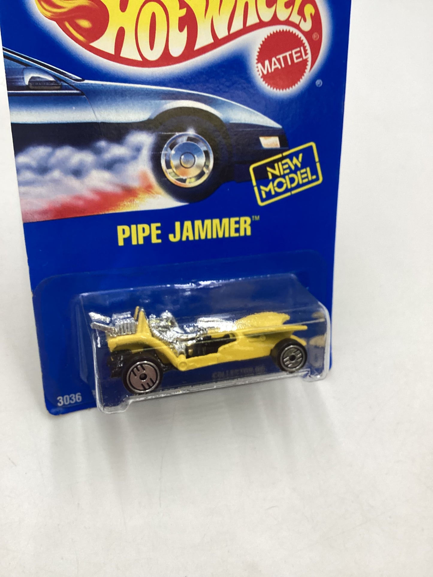 Hot Wheels Blue Card Collector No. 206 Pipe Jammer UH Chrome Wheels 238H
