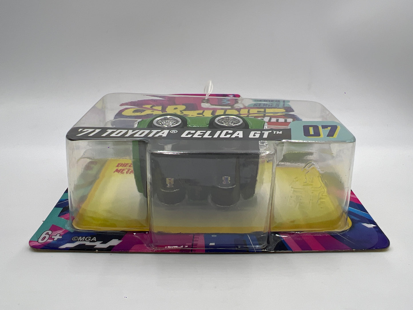 2025 MGA Car Tuned JDM Series 1 #7 71 Toyota Celica GT Green 180G