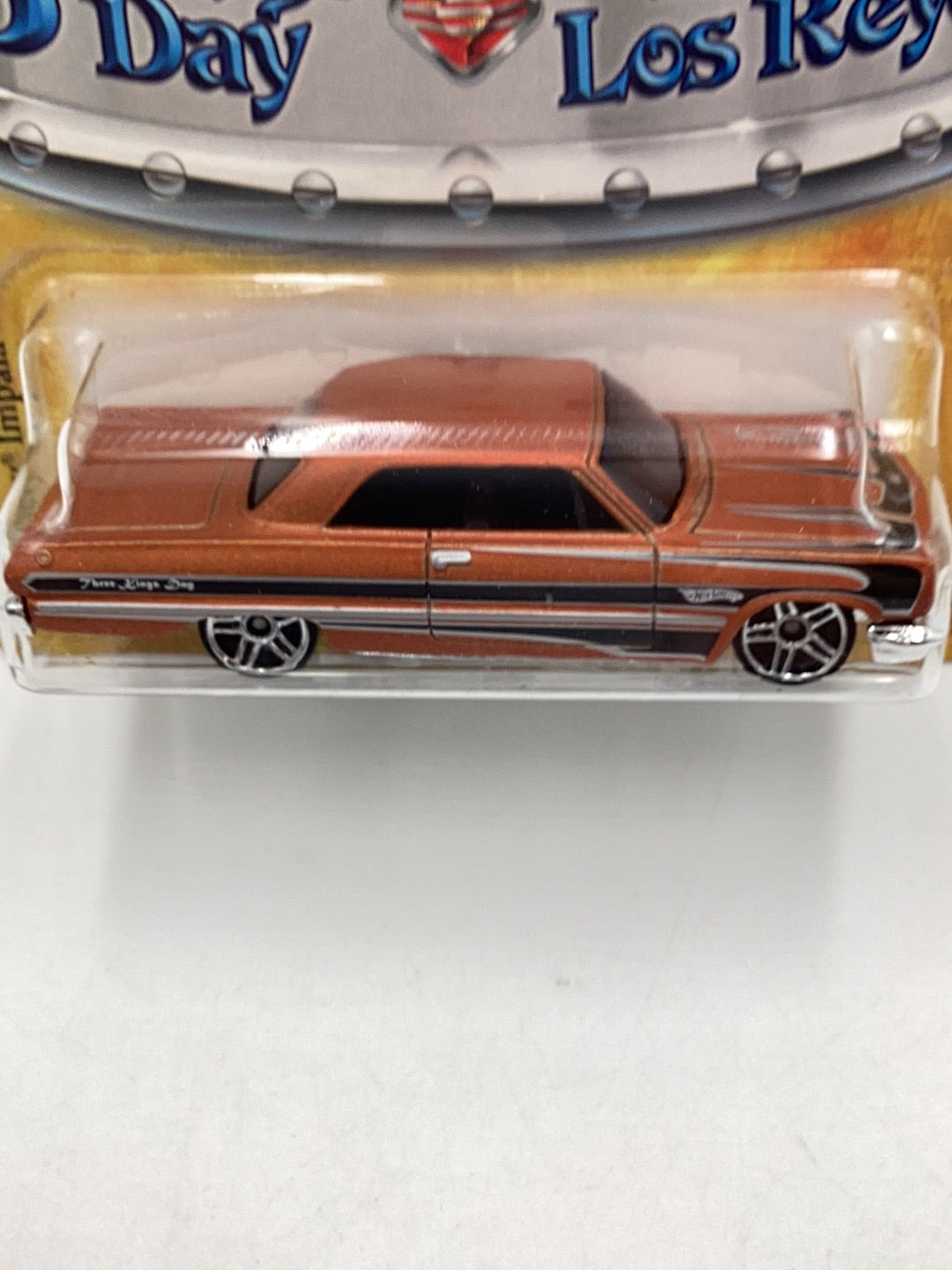 Hot Wheels 3 Kings Day 63 Chevy Impala with protector