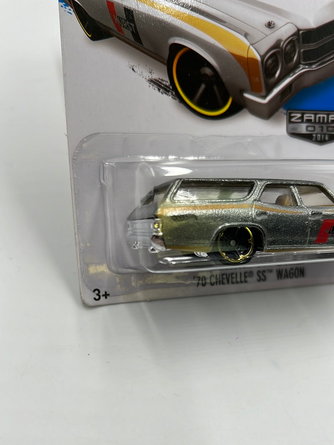 Hot Wheels 2014 HW Workshop 70 Chevelle SS Wagon Zamac #245 148F