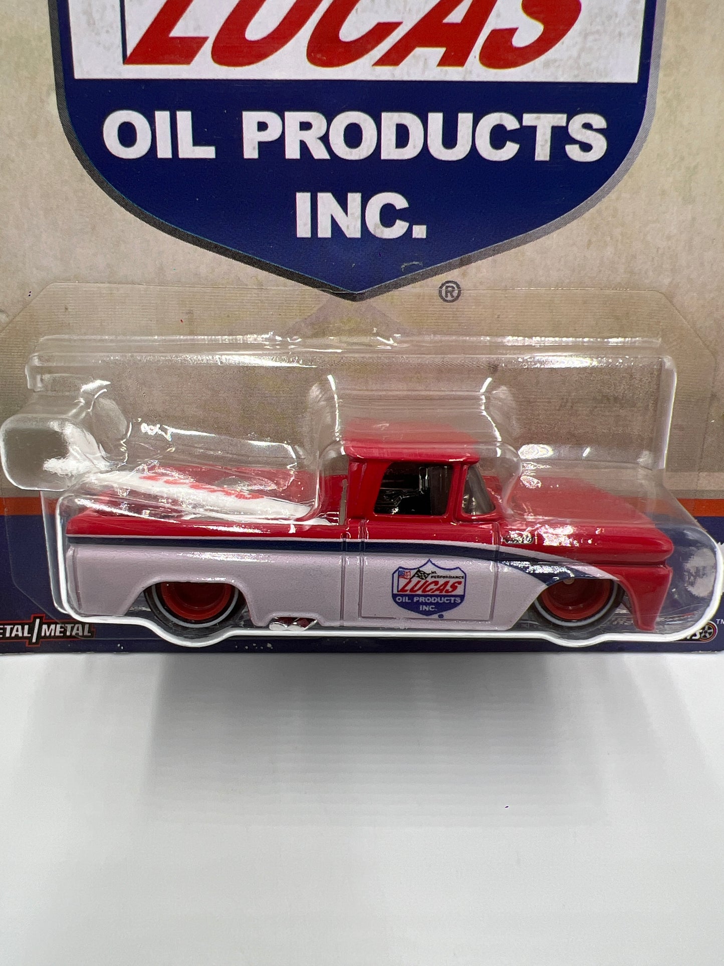 Hot Wheels Car Culture Vintage Oil #2 Lucas Oil Custom 62 Chevy Pickup 259A