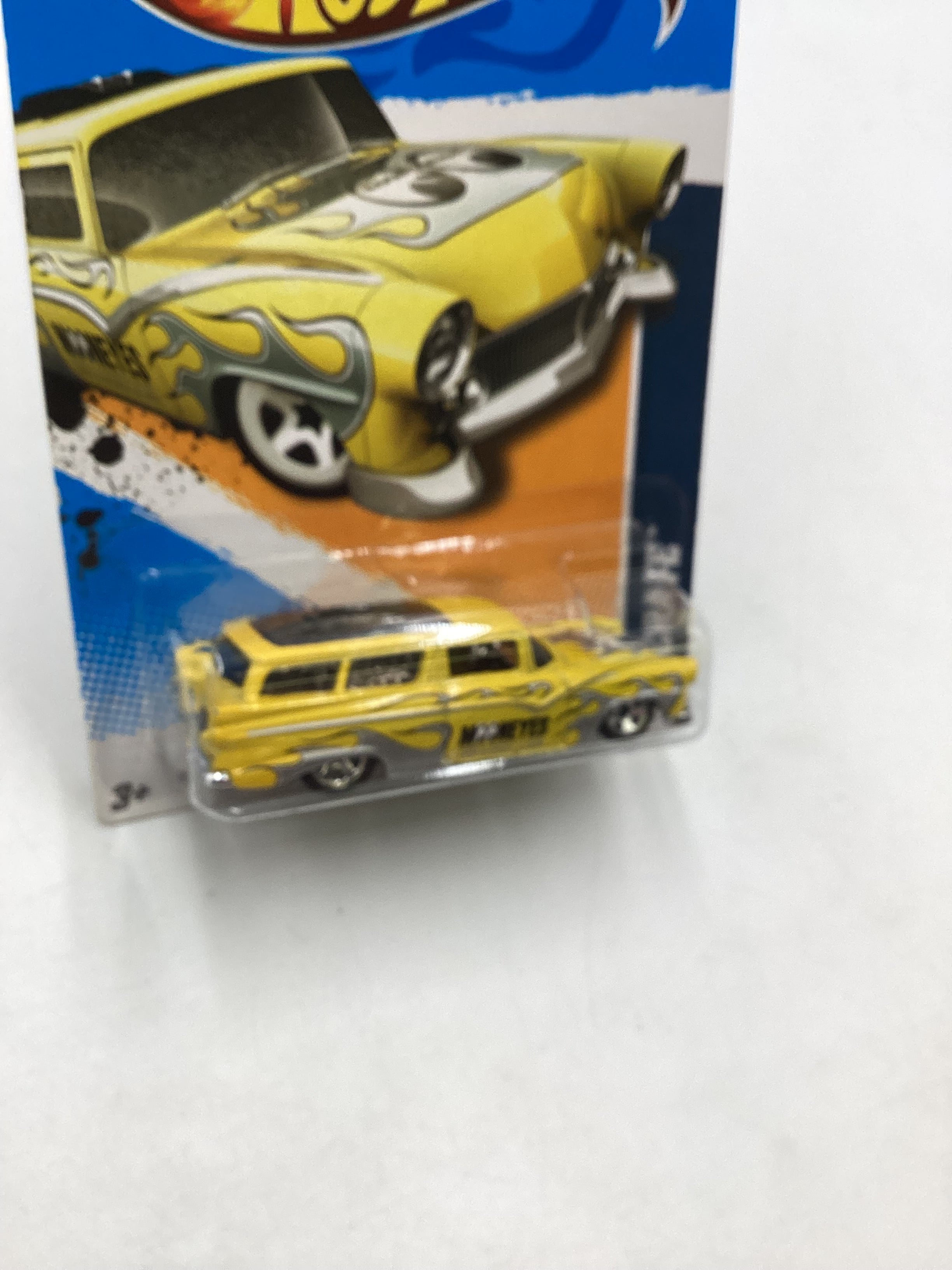 2012 Hot Wheels HW Performance #148 8 Crate Mooneyes Yellow 9F