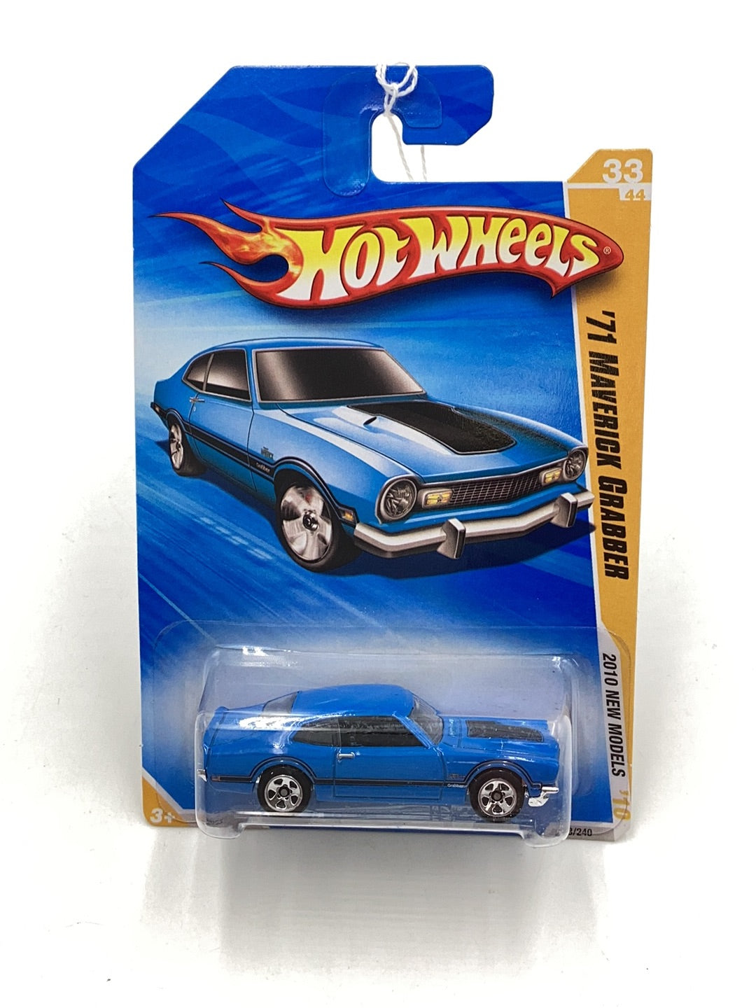 2010 Hot Wheels #33 71 Maverick Grabber blue 28D