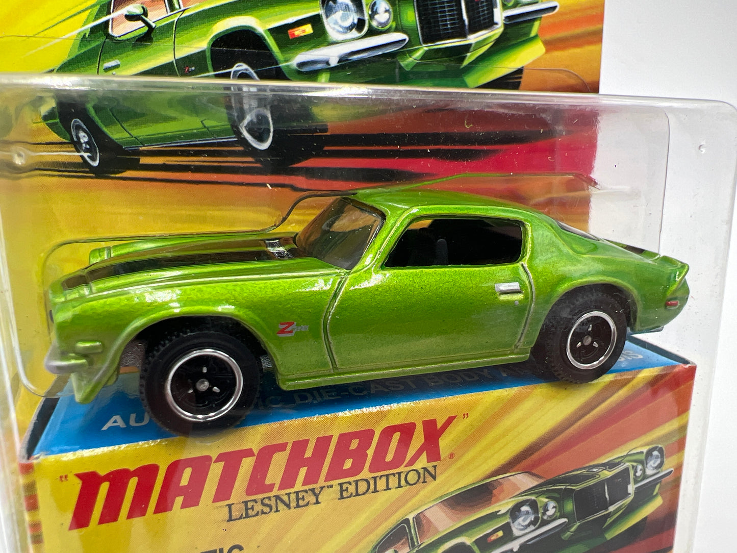 Matchbox Lesley Edition 71 Chevrolet Camaro Z-28 Green 162E