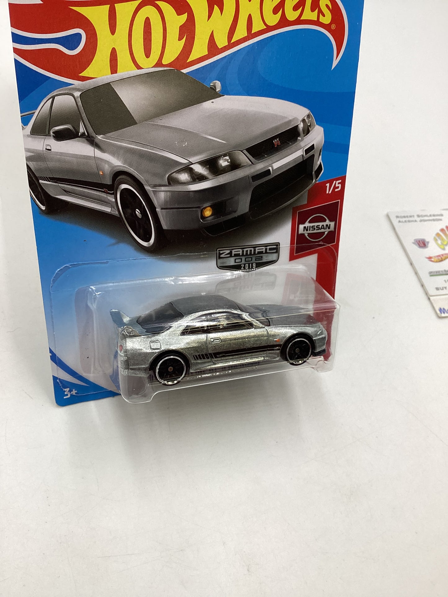 2019 Hot Wheels #006 Zamac Nissan Skyline GT-R R33 (BCNR33)