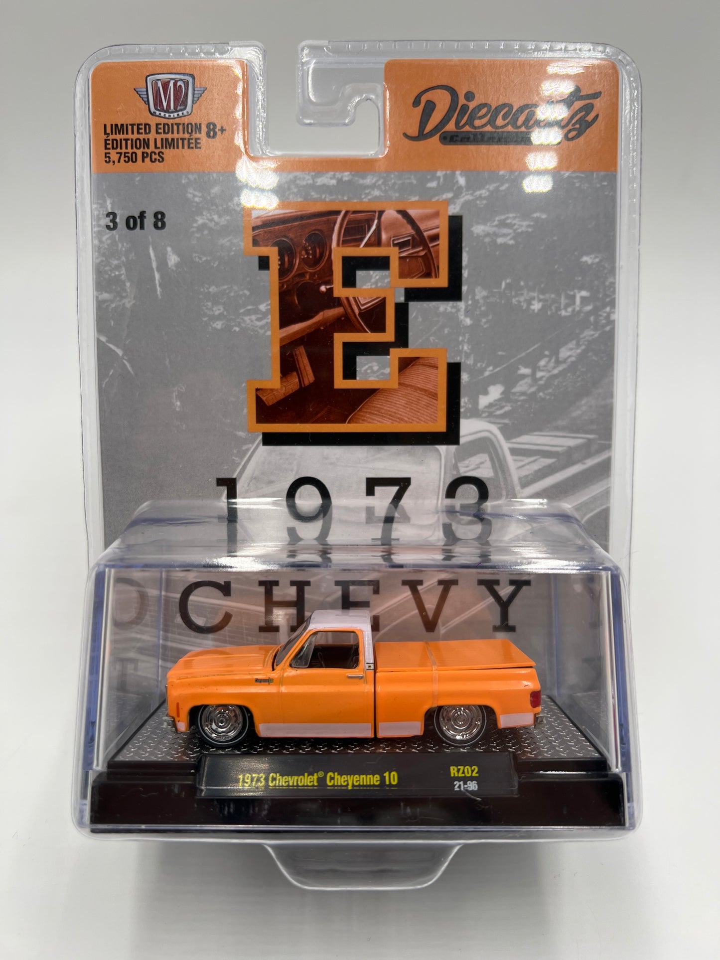 M2 Machines Diecastz 1973 Chevy Trucks Full Set Of 8 RZ02