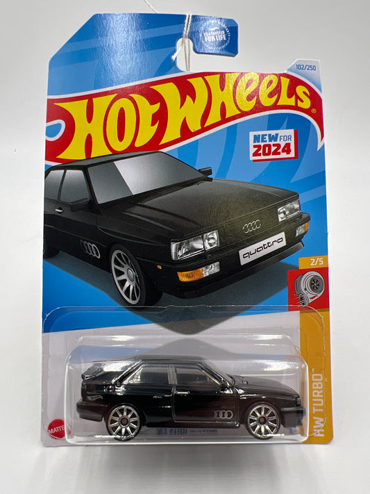 2024 Hot Wheels N Case #102 87 Audi Quattro Black 107C