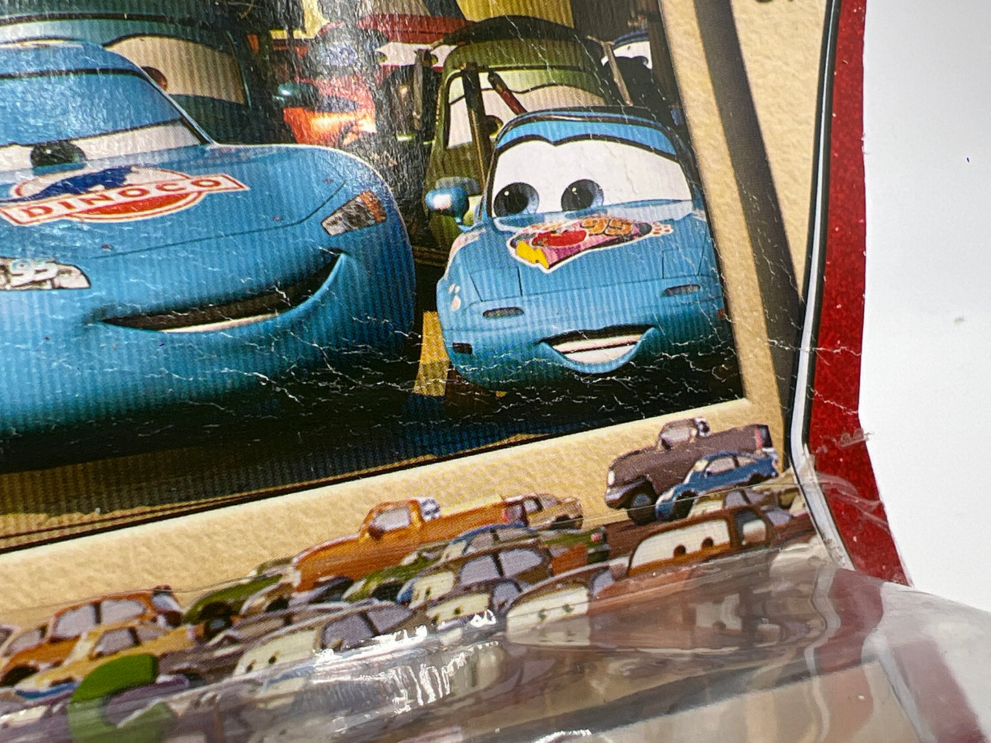 Disney Pixar The World Of Cars 2 Pack Movie Moments Dinoco Mia & Dinoco Tia 142i