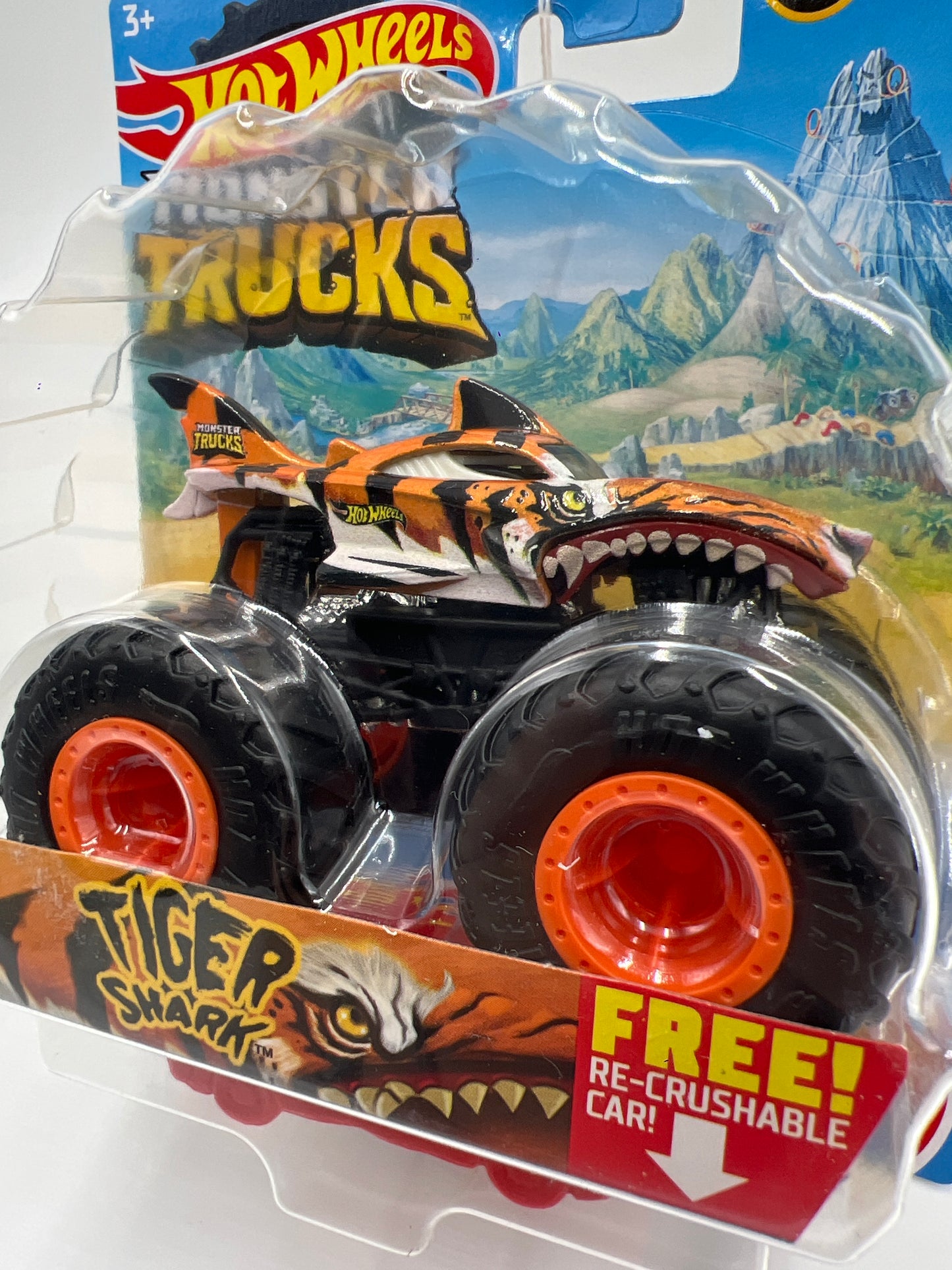 Hot Wheels Monster Trucks HW MT Live #11 Tiger Shark 132D