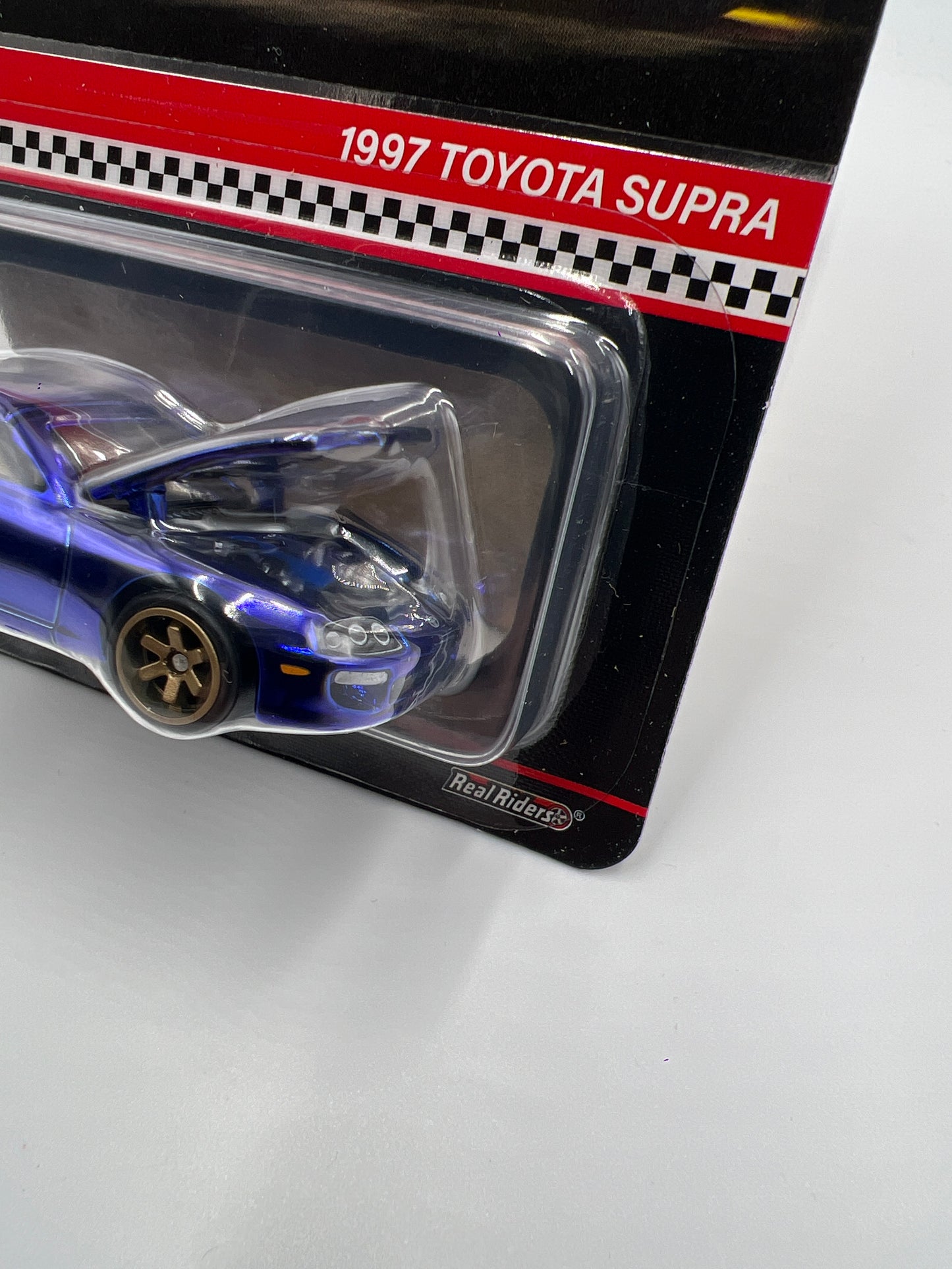 2024 Hot Wheels RLC 1997 Toyota Supra Blue W/Protector Loose Blister