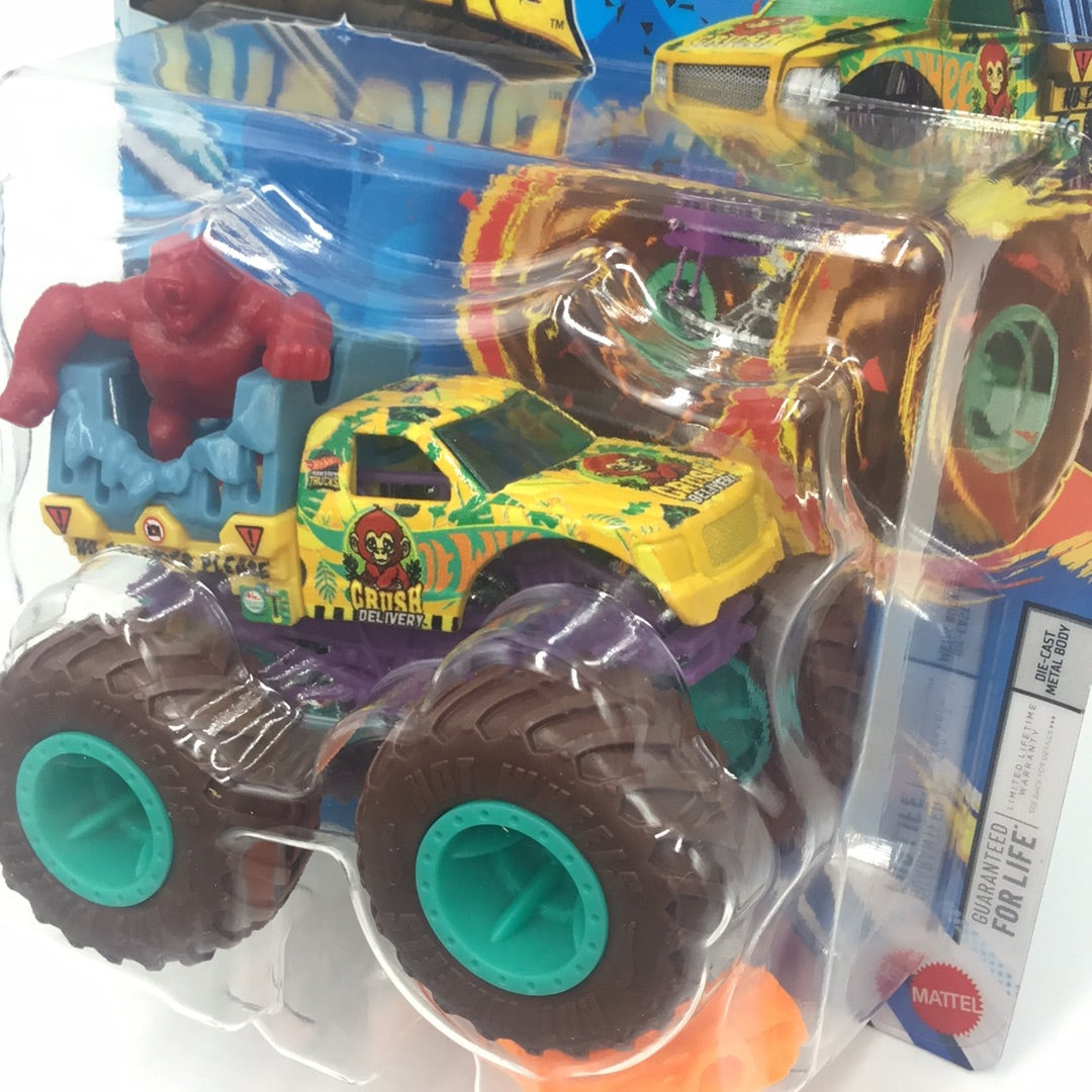 2024 Hot Wheels Monster Trucks Crush Delivery 3 6 New Carolinasdiecast   50813BE8 319B 4608 B60D 86594C161D98 