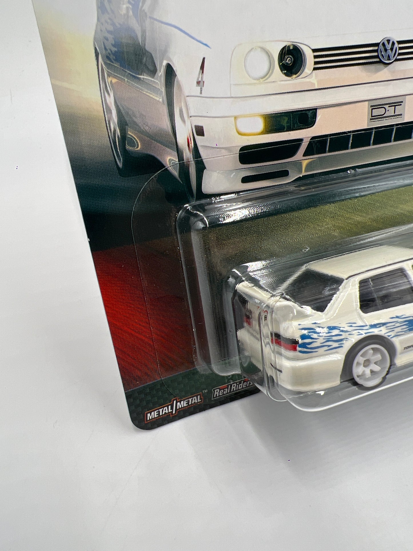 Hot Wheels Premium Fast & Furious Original Fast #4 Volkswagen Jetta MK3 White W/Protector