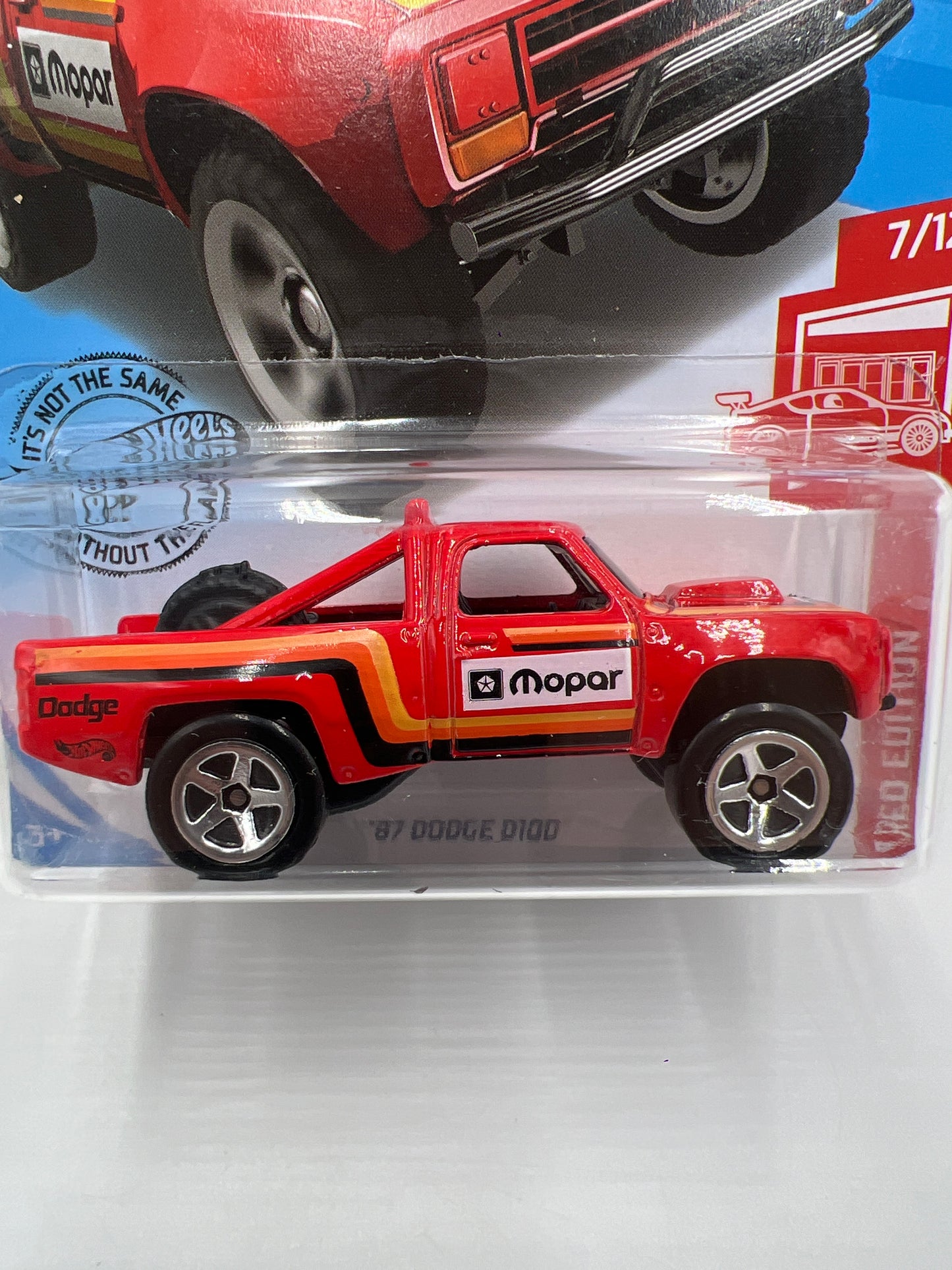 2019 Hot Wheels Target Exclusive Red Edition #64 87 Dodge D100 Red